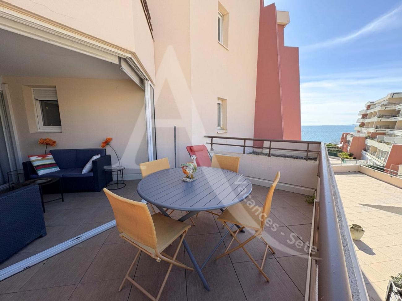 4 Pers, 1 Chambre, Plages Et Commerces A Pied Sète Esterno foto